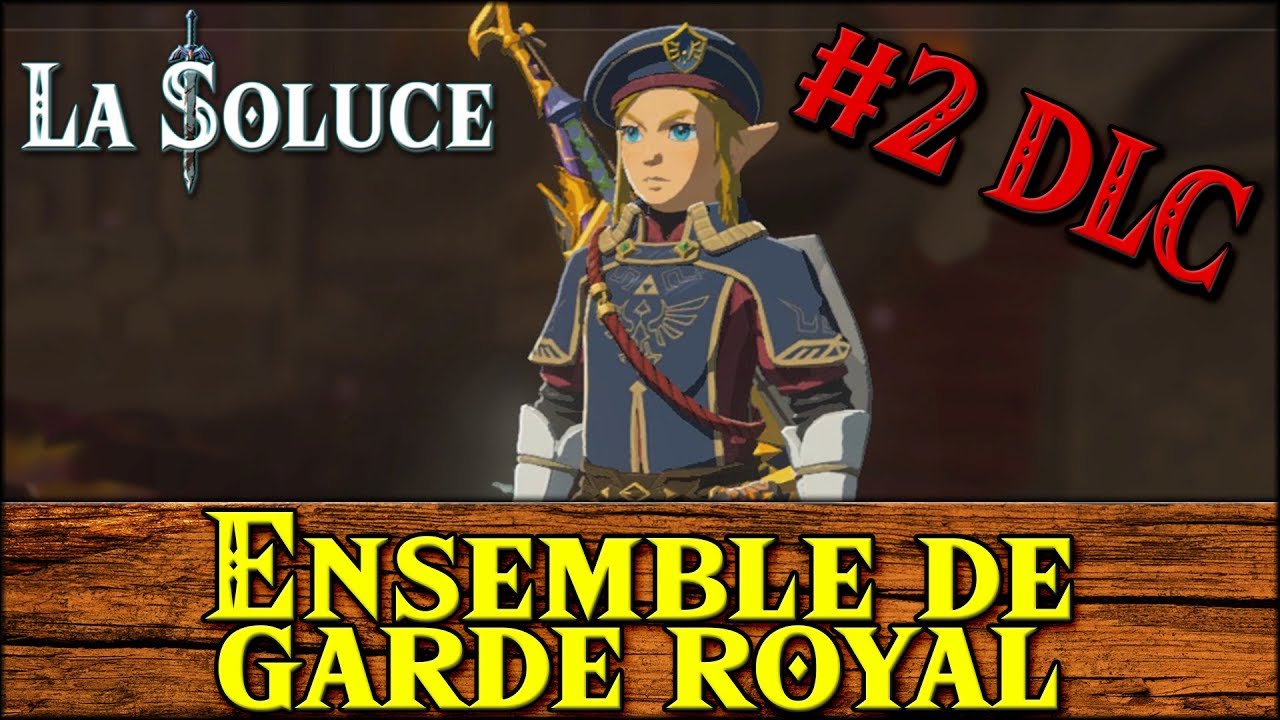 ENSEMBLE GARDE ROYAL - ROYAL GUARD SET - DLC #2 - ZELDA BOTW