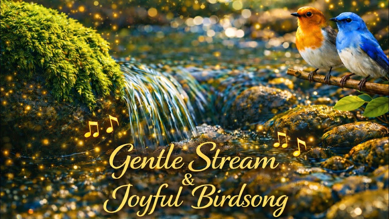 488 Forest Stream & Birdsong – Gentle Water Sounds for Natural Relaxationº