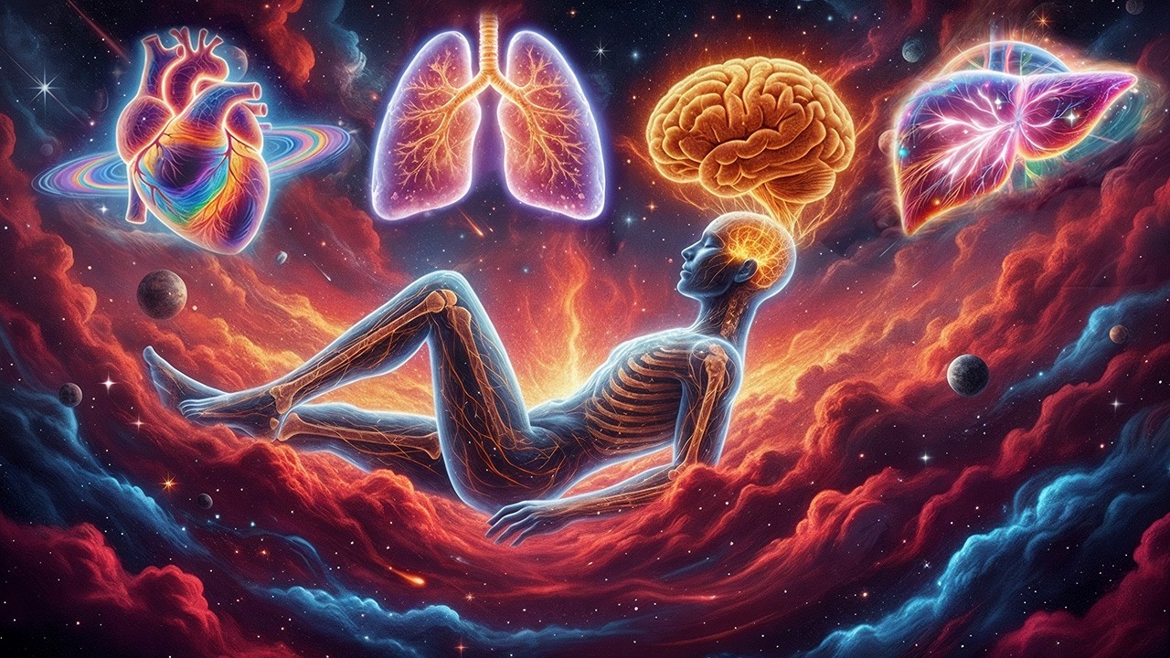 432 Гц + 528 Гц + 741 Гц + 963 Гц + 1111 Гц | Альфа-волны исцеляют весь организм, снимают стресс ...