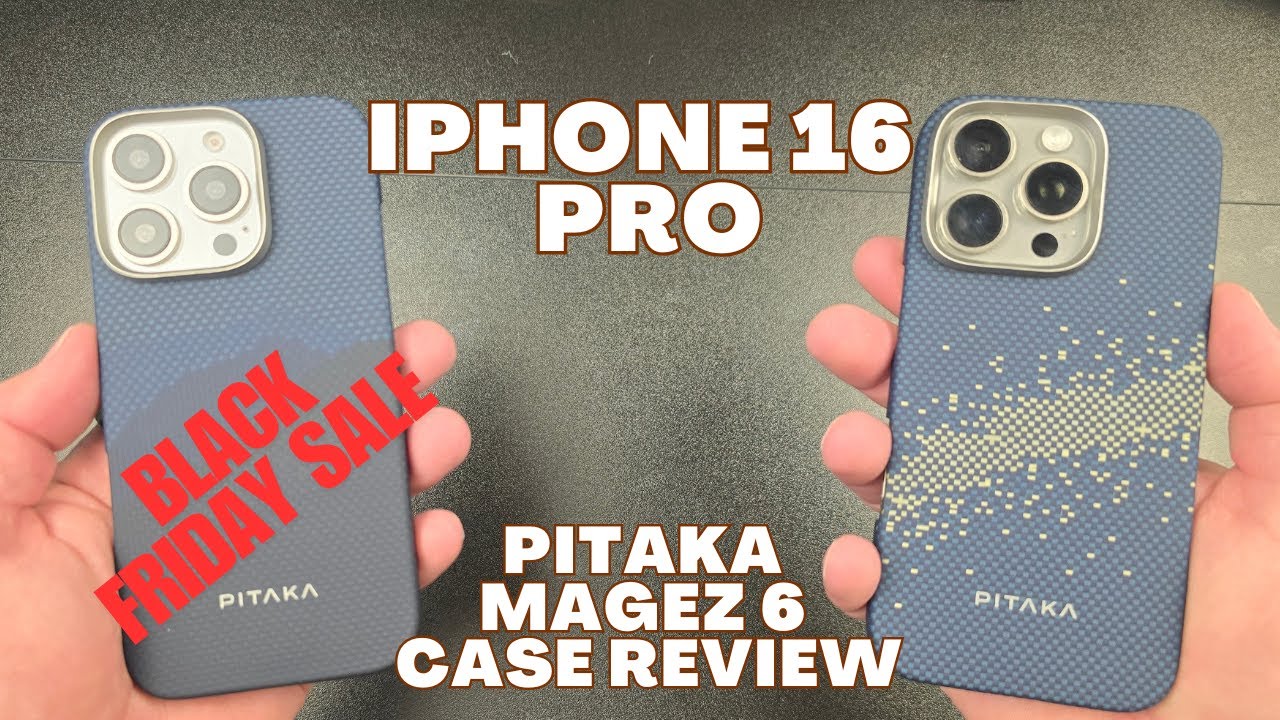 Iphone 16 Pro - Pitaka MagEz 6 Case Review | BLACK FRIDAY SALE