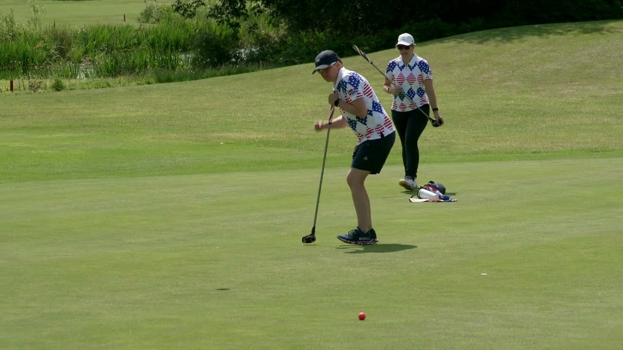 2025 FlingGolf Britains Cup. Day 1 Morning 4 Balls Match Play