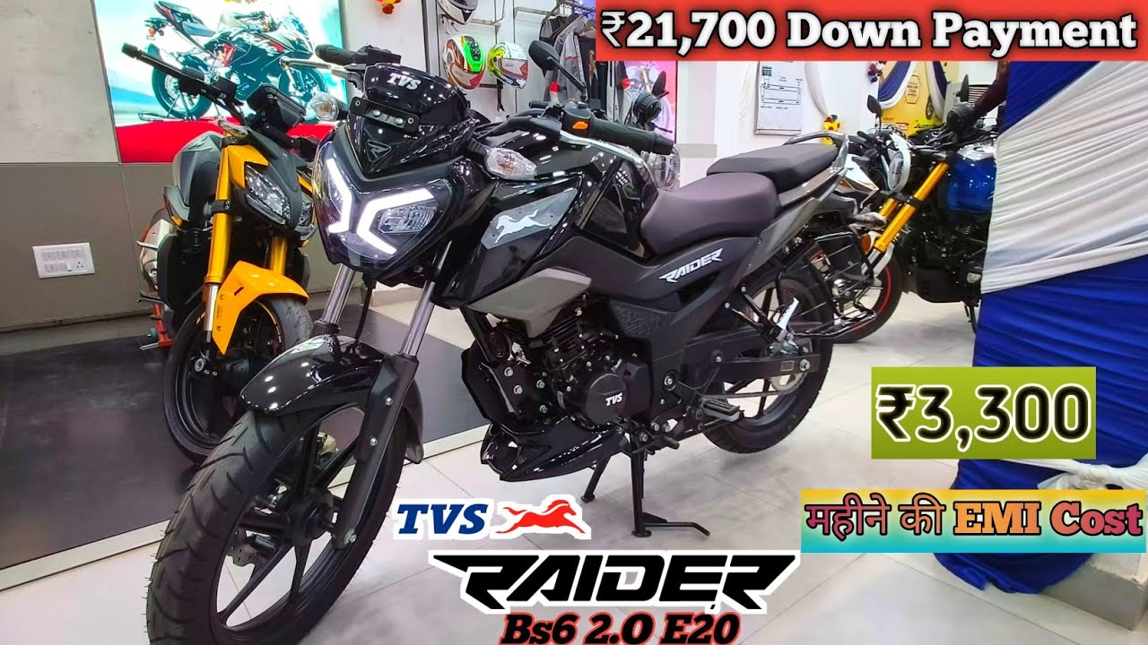 Телевизор Raider 125 E20 BS6 2.0, черный цвет🖤 Низкие затраты на электромагнитные помехи и низкий...