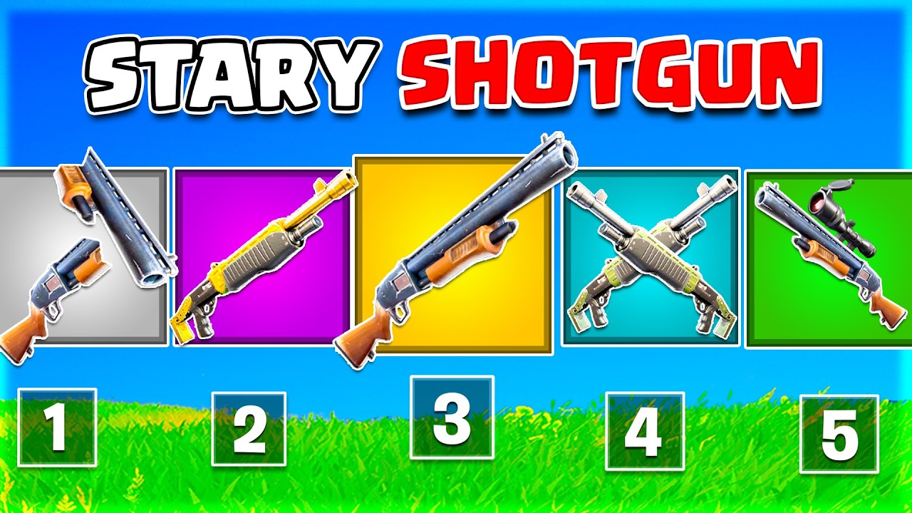 TYLKO STARY SHOTGUN CHALLENGE w Fortnite