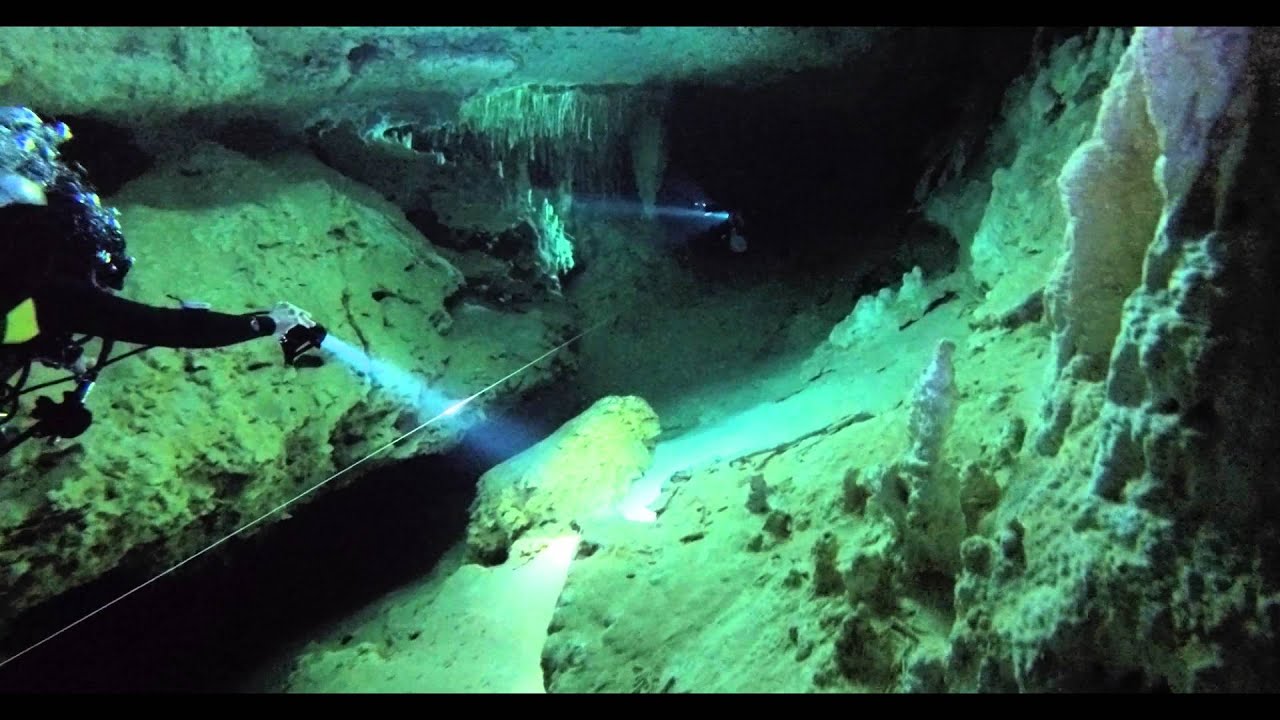 Cave Diving Pet Cemetery Cenote to the Blue Abyss, Riviera Maya, Mexico