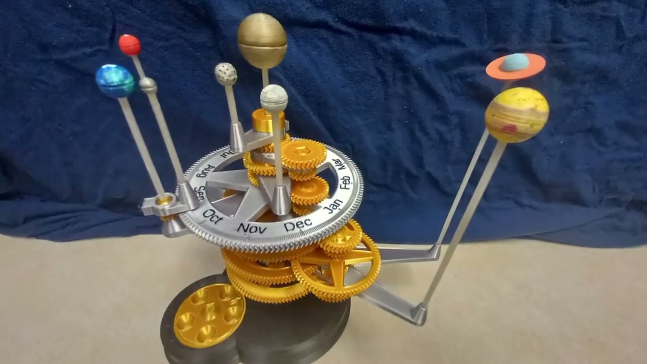 3d printed orrery