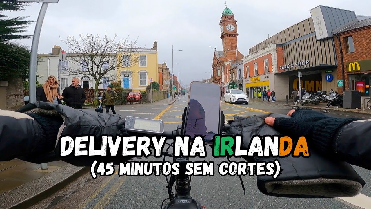 A REALIDADE DE SER DELIVERY NA IRLANDA!