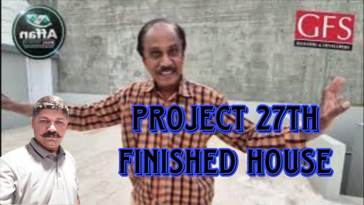 Project 27th | Finished House | 120 Square Yards | North Town Residency | GFS Builders & Developers