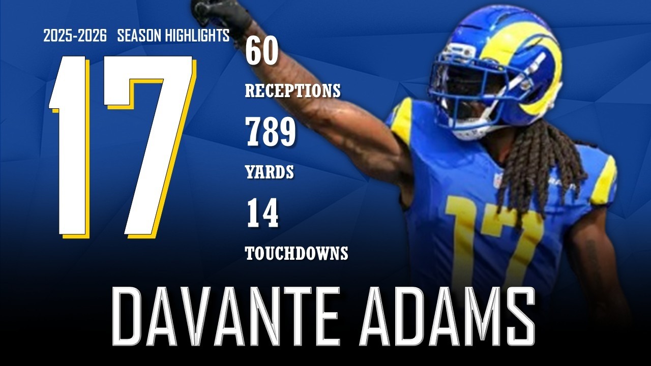 Davante Adams || 2025-2026 Los Angeles Rams Highlights