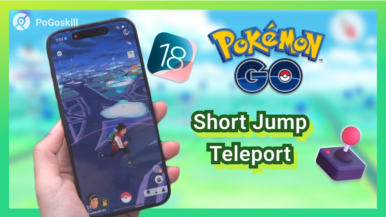 How to Teleport Globally Without Leaving Home? Use Jump Teleport Mode &ndash; [PoGoSkill Guide] ios18/26