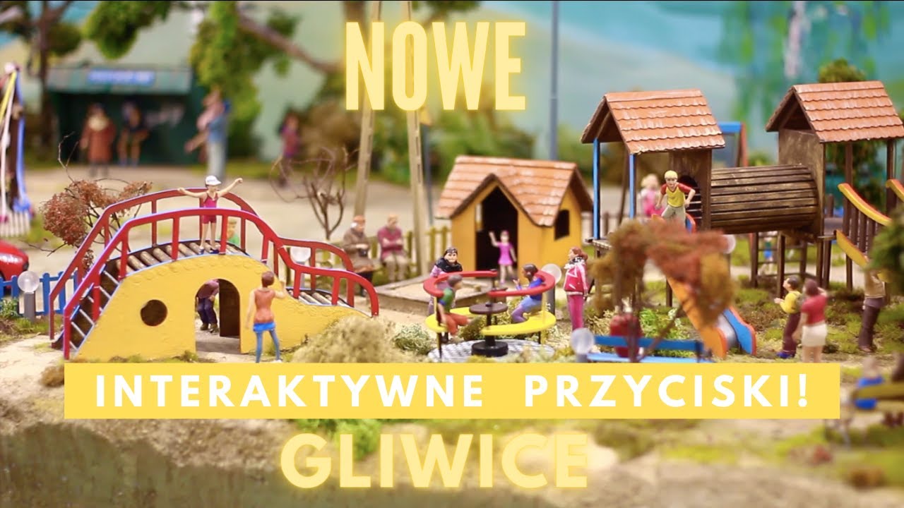 INTERAKTYWNE przyciski - Kolejkowo Gliwice 😱