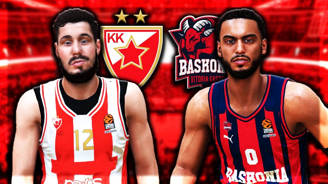 CRVENA ZVEZDA vs. BASKONIA - EUROLEAGUE - NBA 2K