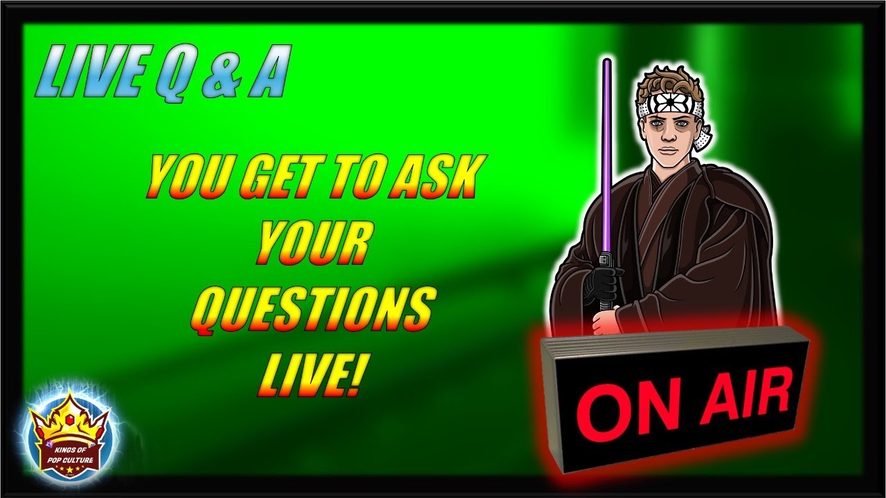 LIVE Q & A - YOUR CHANCE TO ASK AWAY!