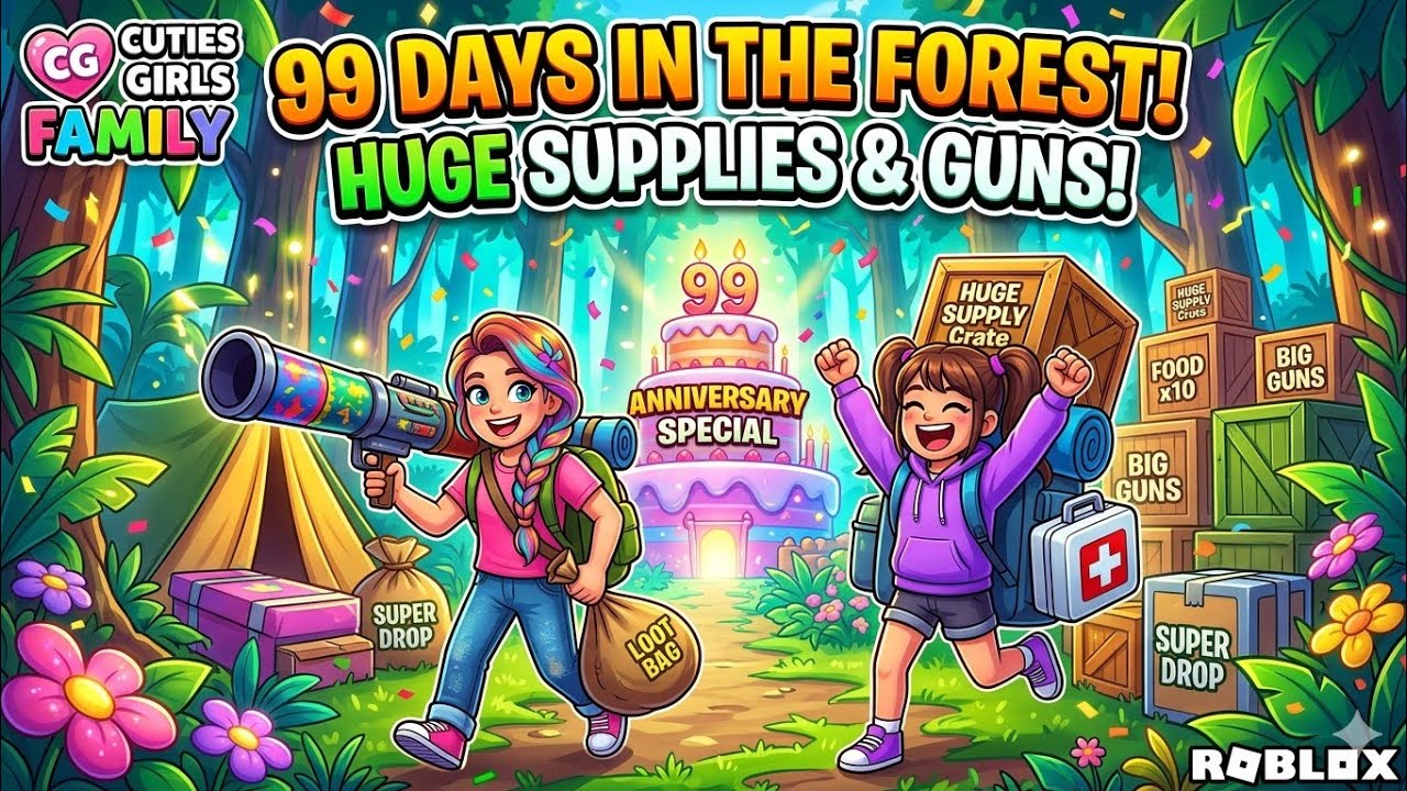 99 Days in the forest Gameplay | #99daysintheforest #roblox #roboloxgaming 
