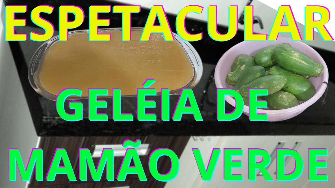 COMO FAZER GELÉIA DE MAMÃO VERDE NO FOGÃO A LENHA