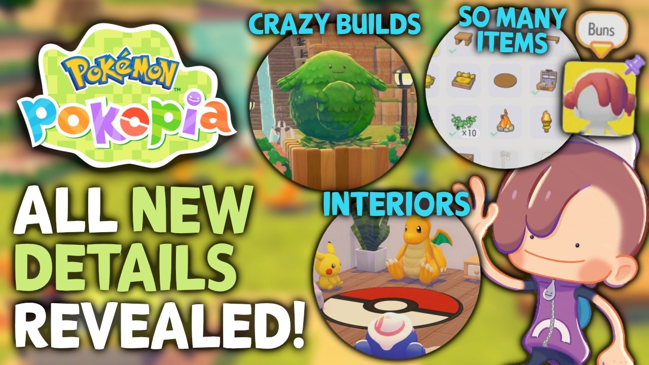 SO MANY New Details & Gameplay JUST Shared For Pokemon Pokopia!