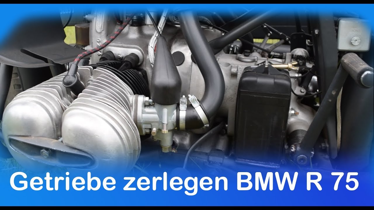 BMW R 75 Getriebe Instandsetzen Teil 1 / Zerlegen