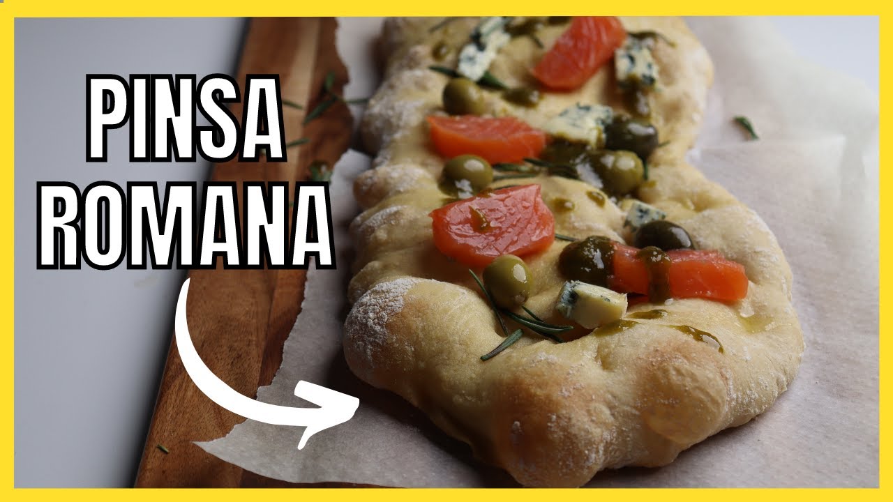 Cómo hacer LA AUTÉNTICA PINSA ROMANA SIN AMASAR