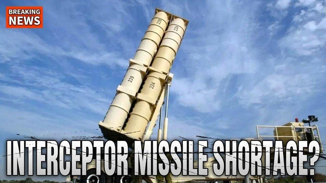 Breaking: Israel Reports Missile Shortage&mdash;Is Their Air Defense in Trouble?