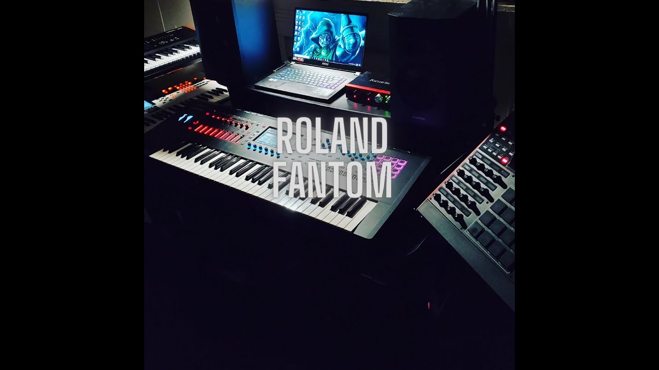 Making a Trap Beat with Roland Fantom| N/Zyme Expansion!!!!