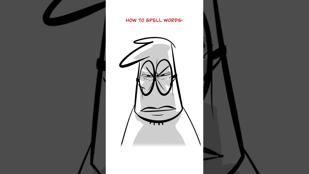 Spell These Words 😄 (Animation Meme) #shorts