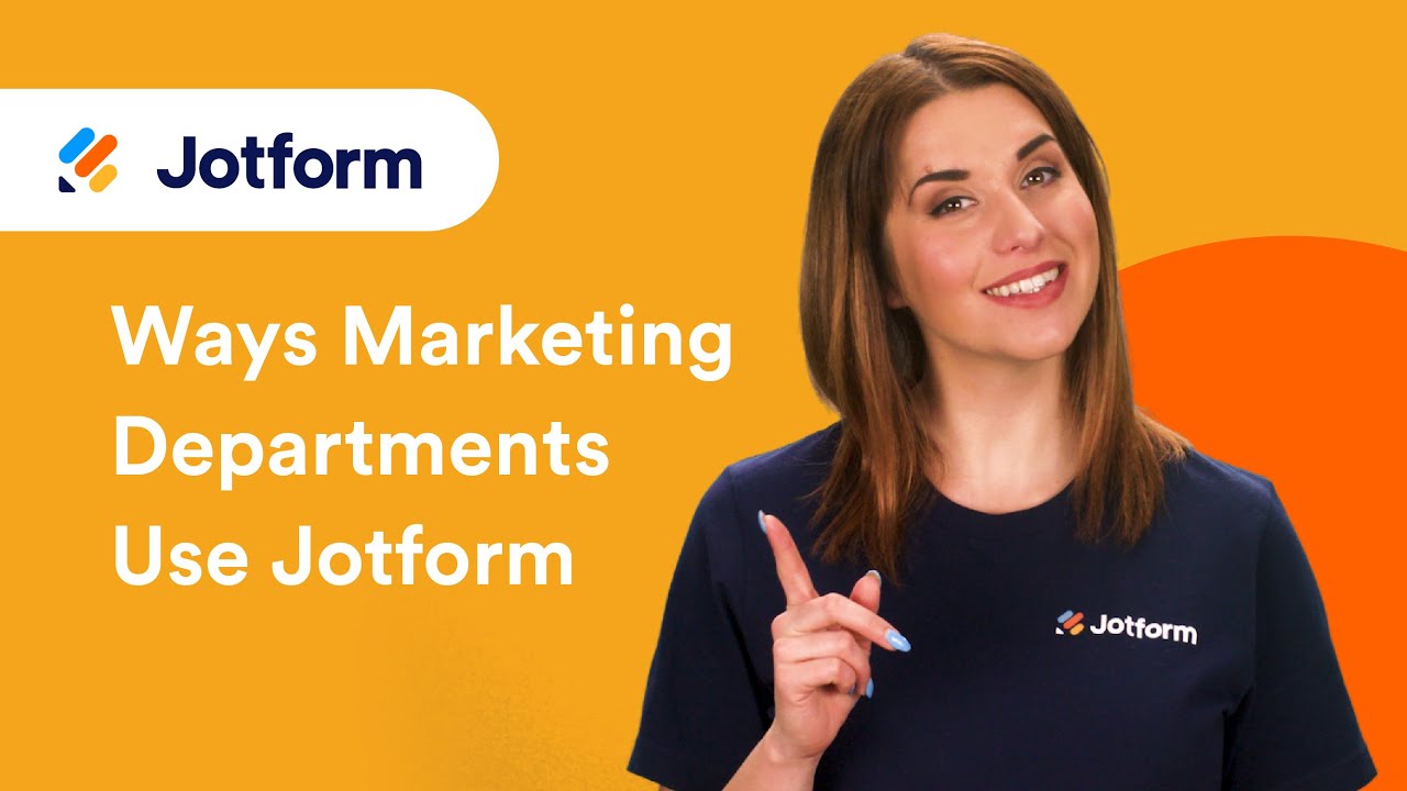 9 Ways Marketing Departments Use Jotform