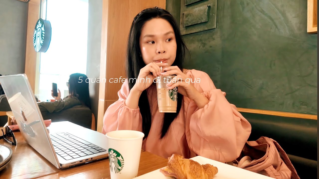 5 quán cafe chill mình đi tuần qua☕️ // Unbox MacBook M4 mới💻