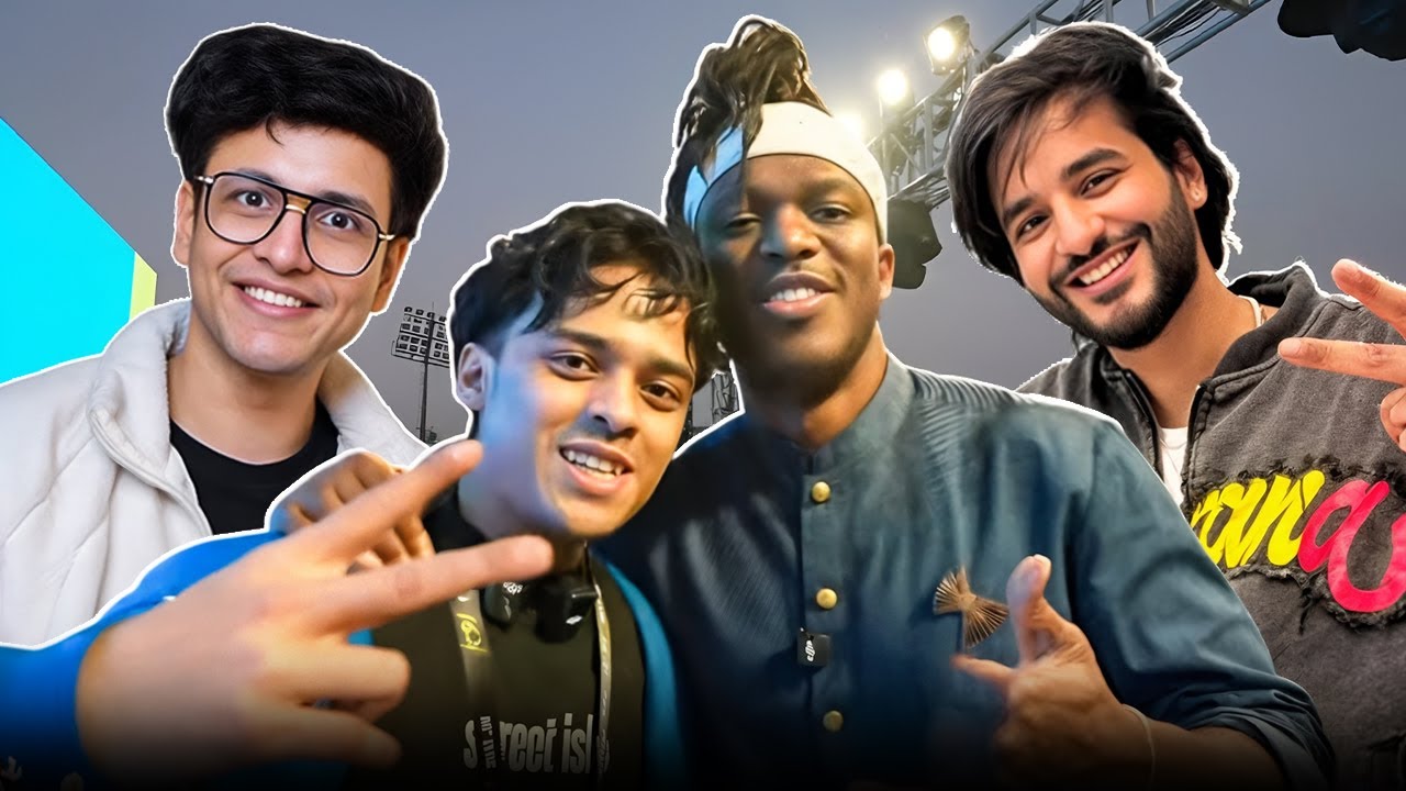 MEETING KSI IN DELHI WITH NISCHAY & ABHISEKH MALHAN 🥳🥵