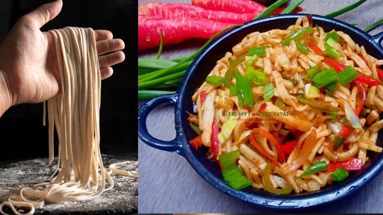 Aata noodles recipe|| Ghar🏠 par bnaye Aata noodles😋😋.        #aatanoodles #noodles #noodlesrecipe