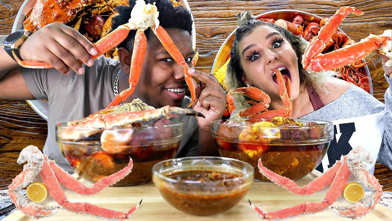 A Bowl Of Seafood SAVAGE EATING🦀🥔🌽