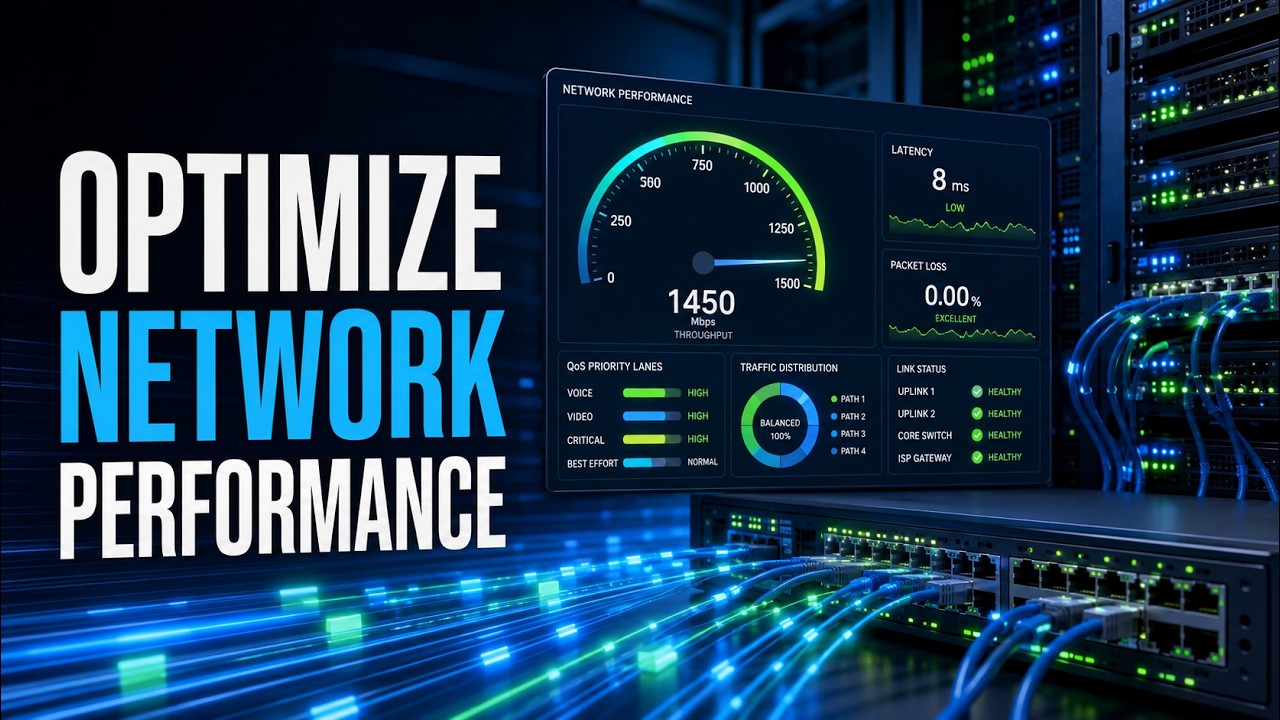Network Performance Optimization Explained | Speed, QoS & Monitoring
