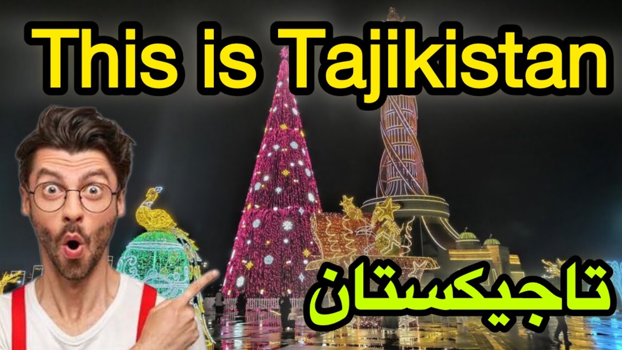 پیاده روی در مکان های زیبا و دیدنی شهر دوشنبه تاجکستان 🇹🇯