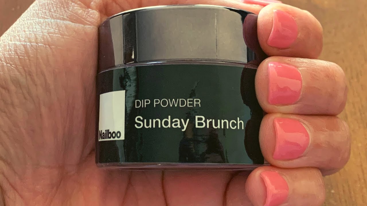 I Tried Sunday Brunch Dip Powder | Nailboo Dip Powder Reviews