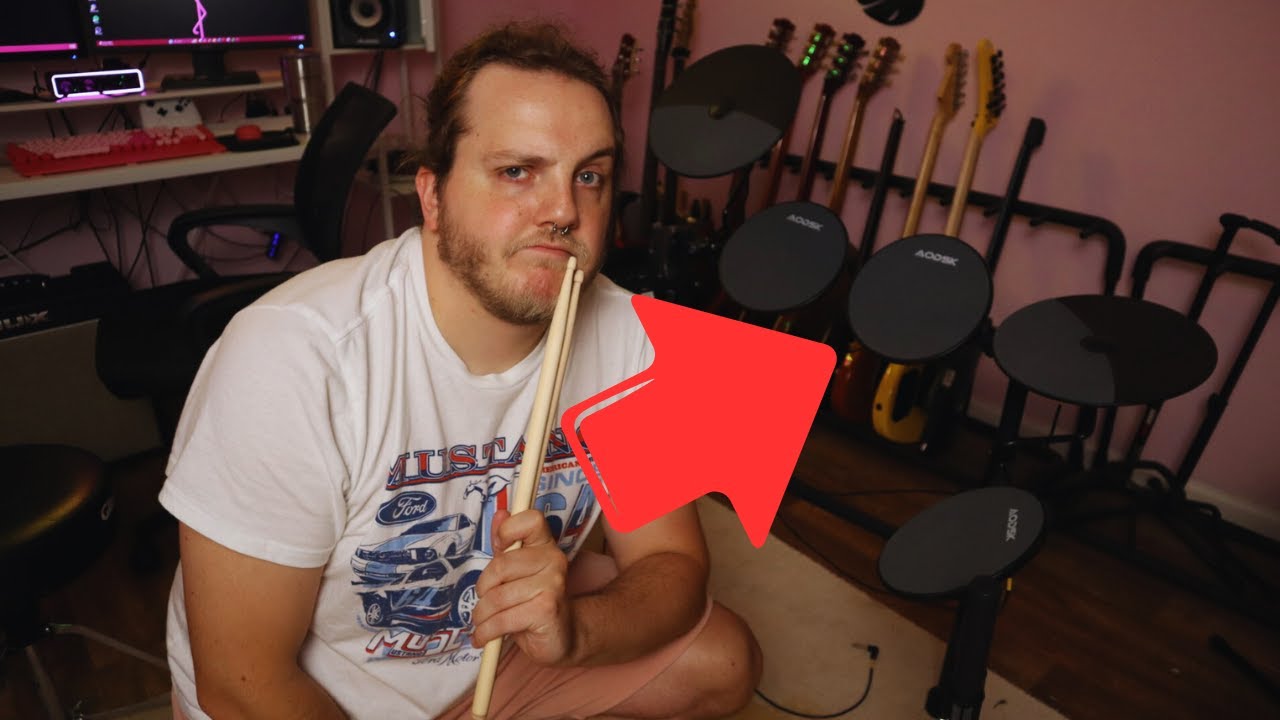 Guitarist Tries a Beginner Drum Kit...again...from AODSK