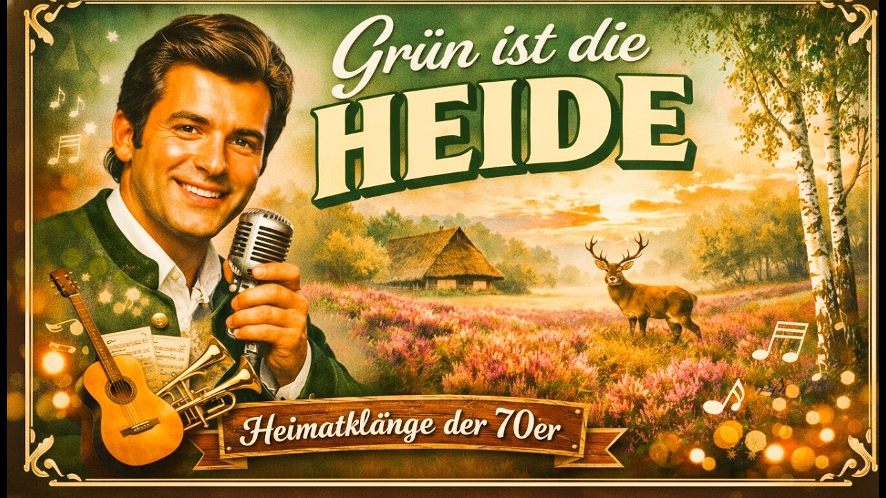 Grün ist die Heide 🌿 70er Jahre Romantik-Schlager | Nostalgischer Orchester Hit (Original Song)
