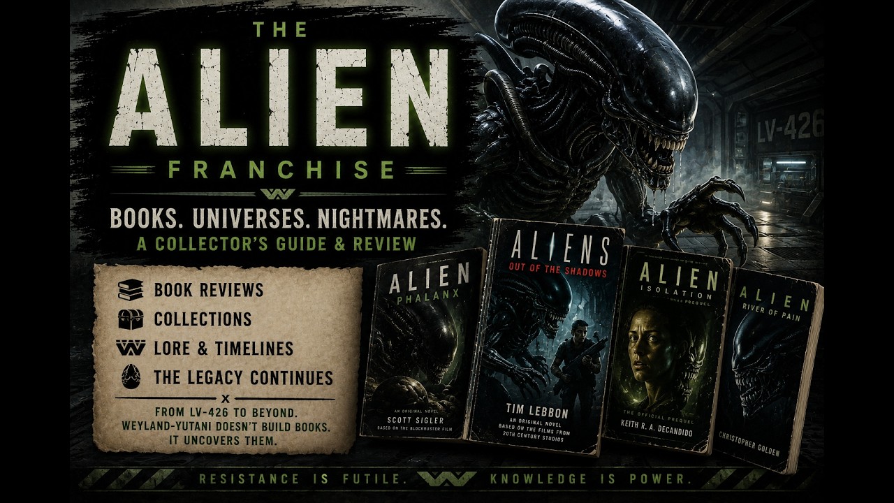 Alien and Aliens Franchise Novels - TOP 5 books 