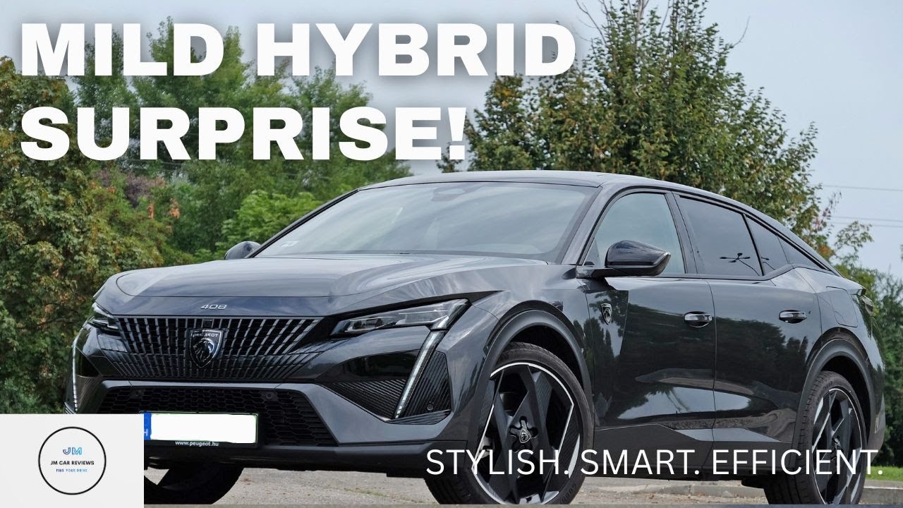 Peugeot 408 GT Hybrid (136HP) | Mild Hybrid Tech & Real-World Drive Review!