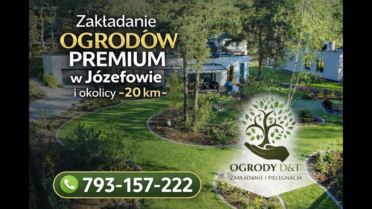 Zakładanie Ogrodu Premium od A do Z w Warszawie | Perfekcyjne Wykończenie | OGRODY D&T 🌿