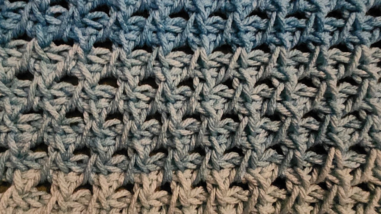 The Arrowhead Stitch - Tunisian Crochet Tutorial