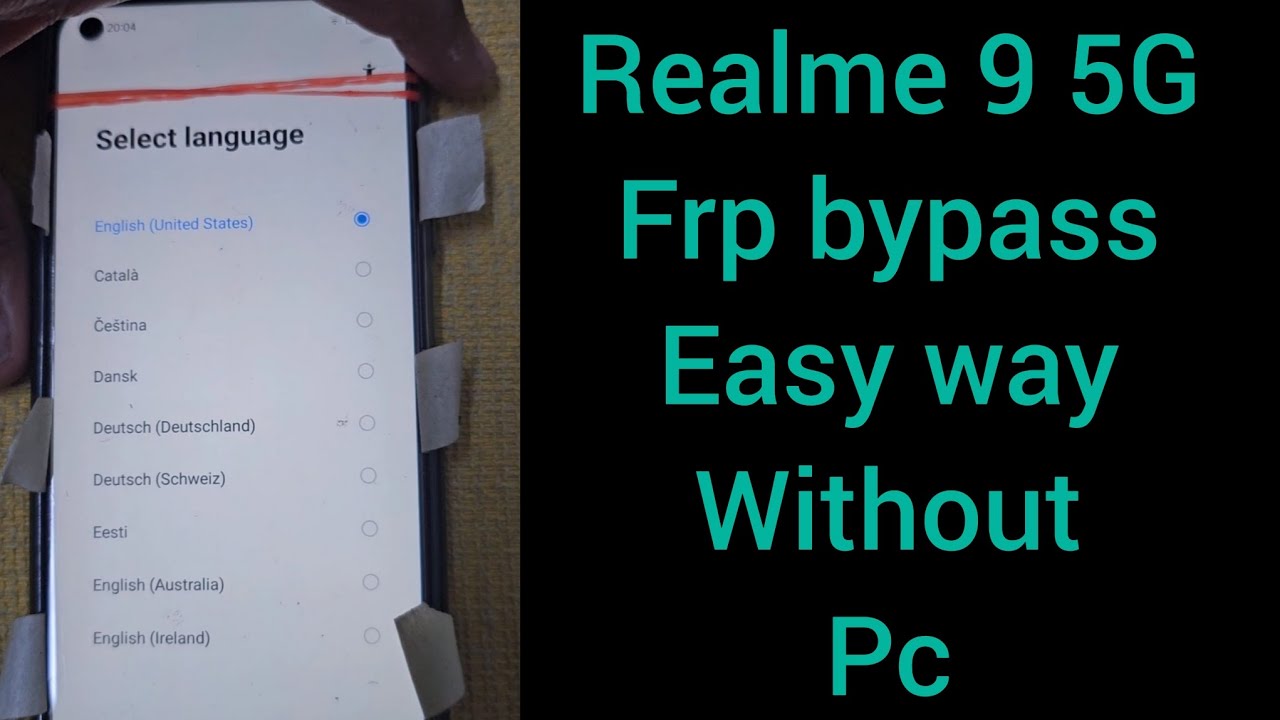 Frp Bypass Realme 9 5G| NewMethod 2022 | Google Account BypassWithout PC 100% Free