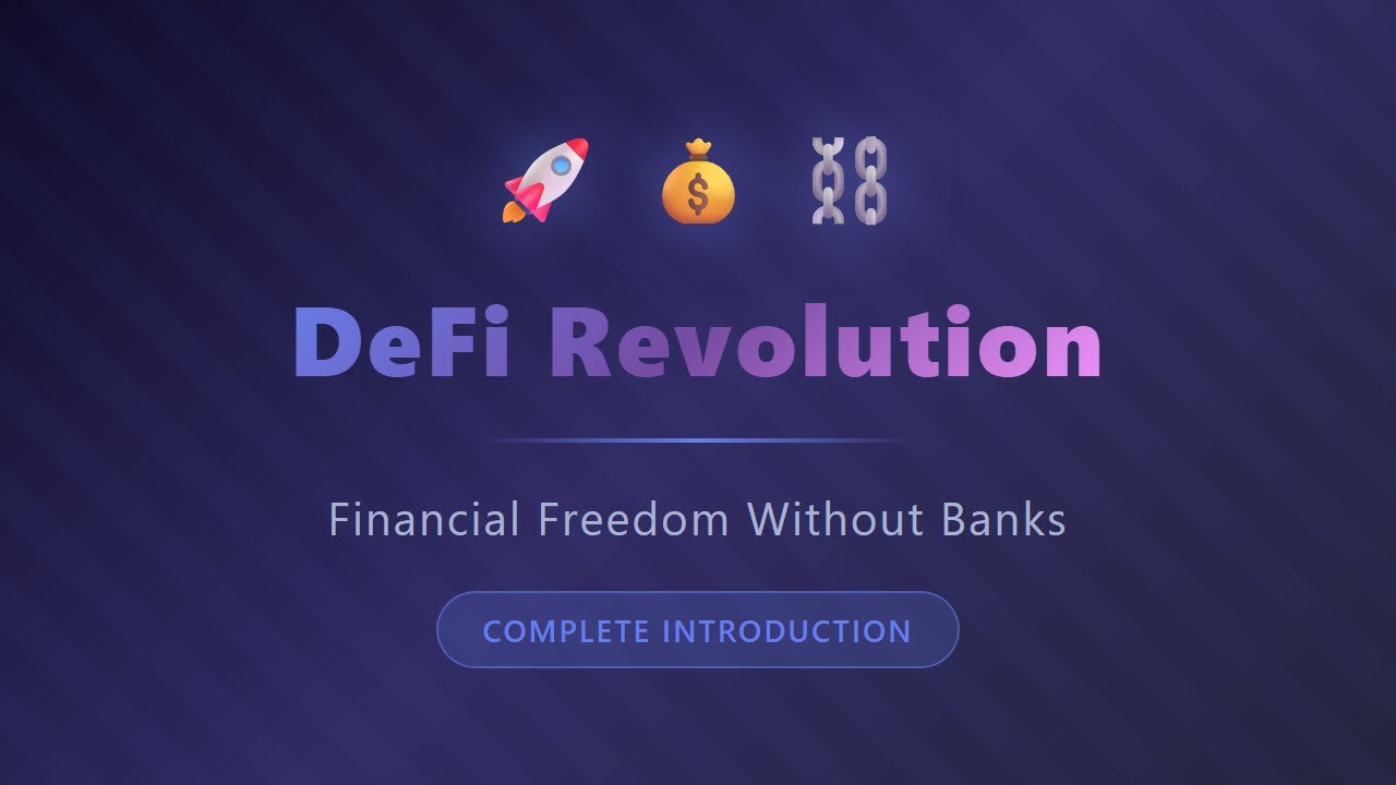 DeFi Explained: Complete Beginner's Guide to Decentralized Finance Revolution