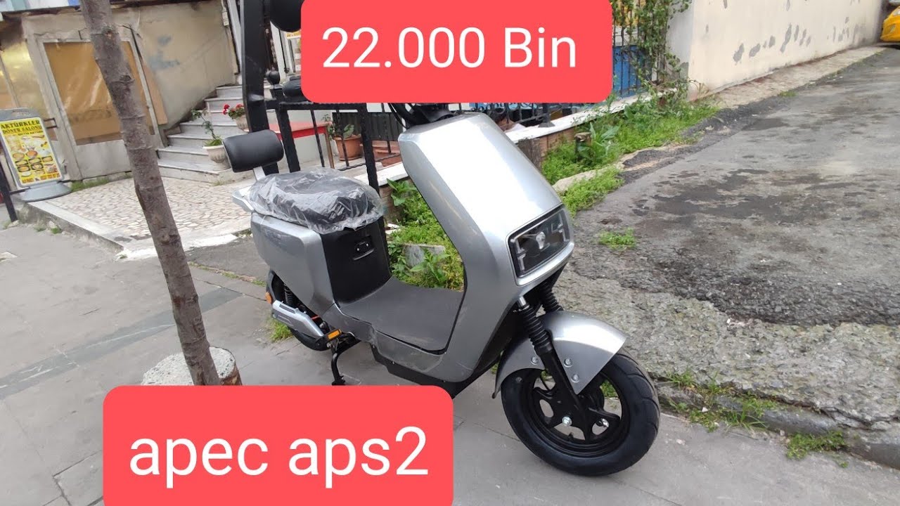 apec aps2 ürün inceleme videosu | elektrikli motosiklet videoları