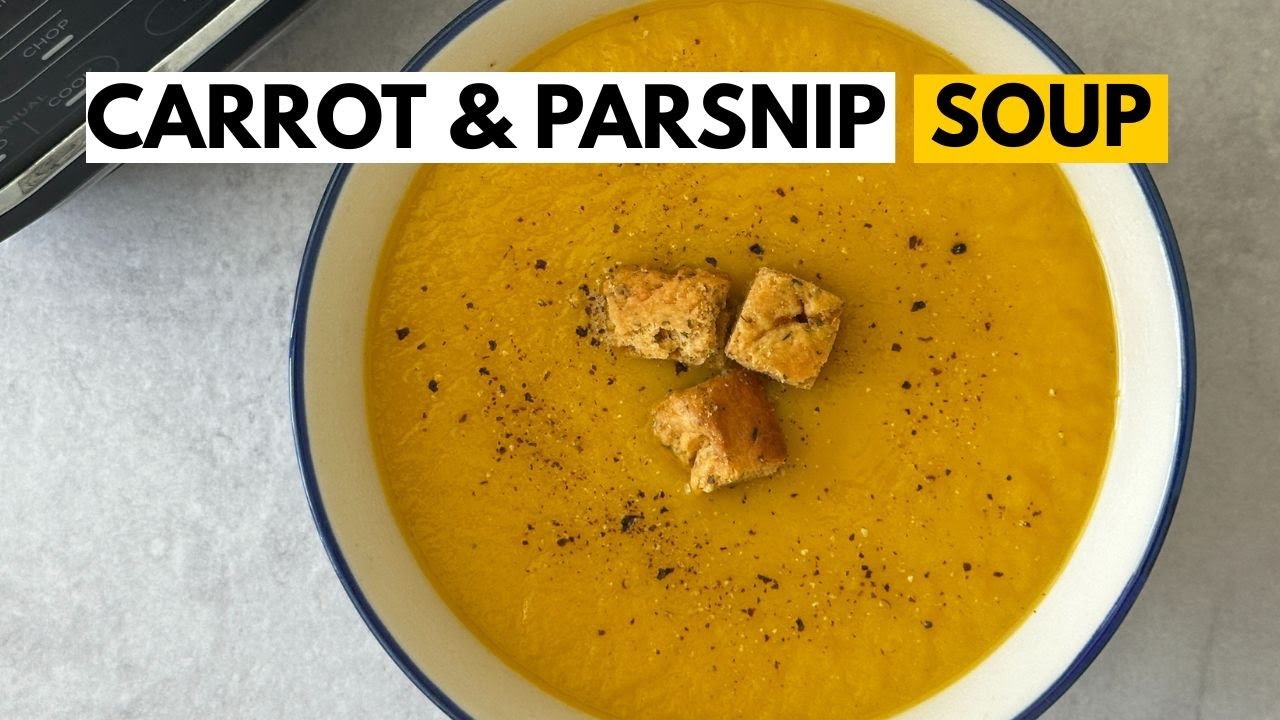 Суп-пюре из моркови и пастернака (в супнице-блендере Ninja)