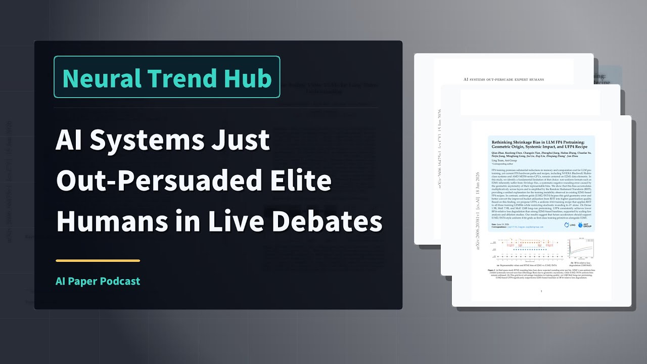 AI Systems Just Out-Persuaded Elite Humans in Live Debates