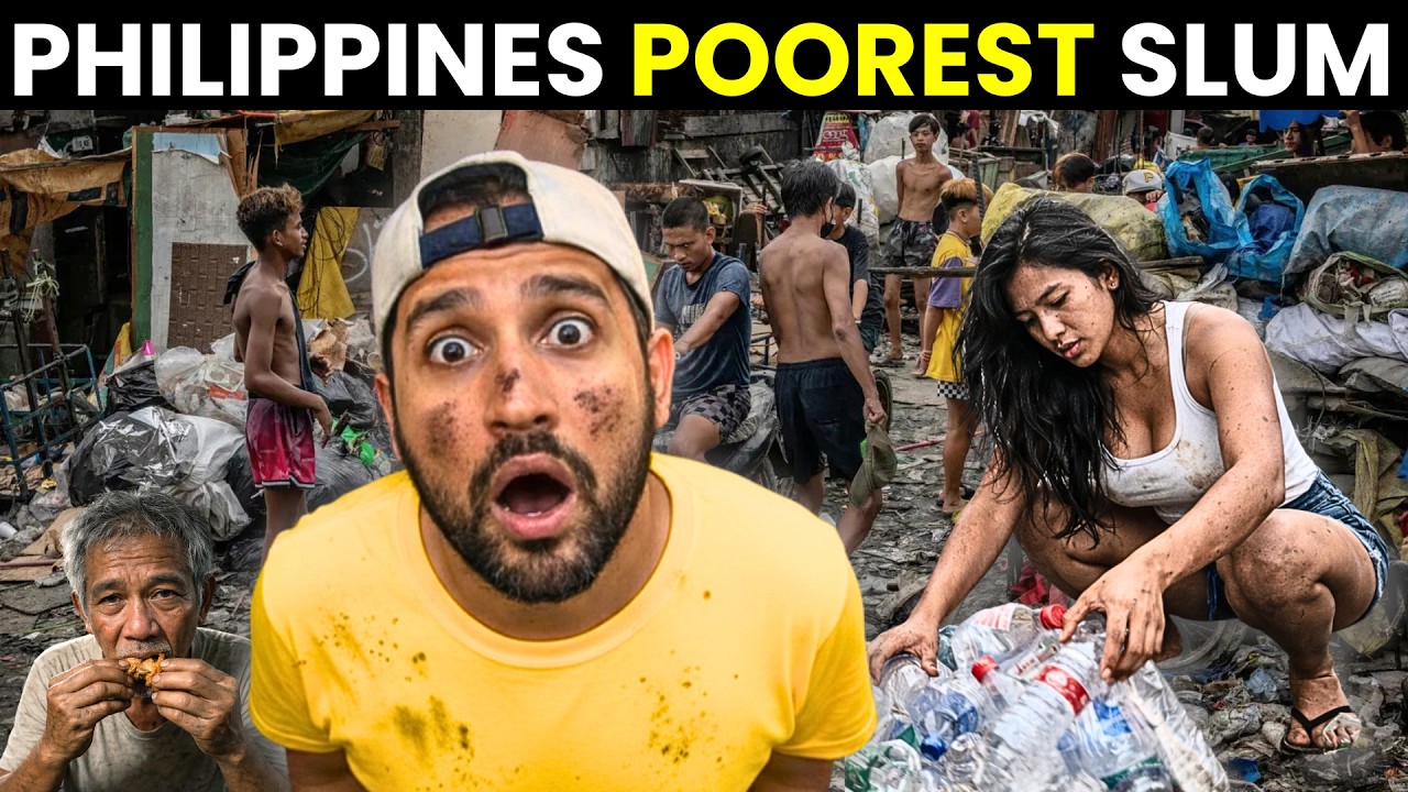 Life in Dangerous Slums of Philippines