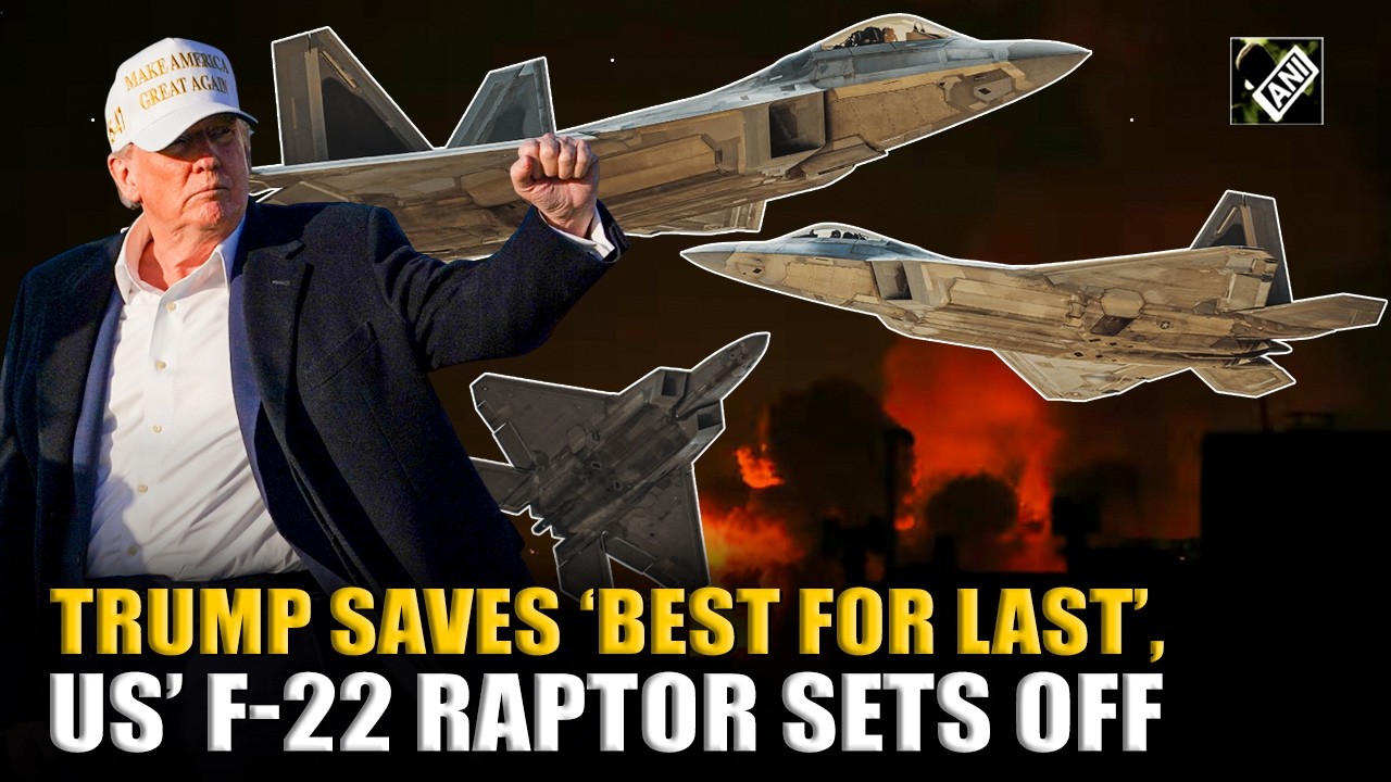IRAN WAR: US saves the &lsquo;best for last&rsquo;, Trump Deploys Top 5th-Gen Fighter F-22 Raptor to Middle East