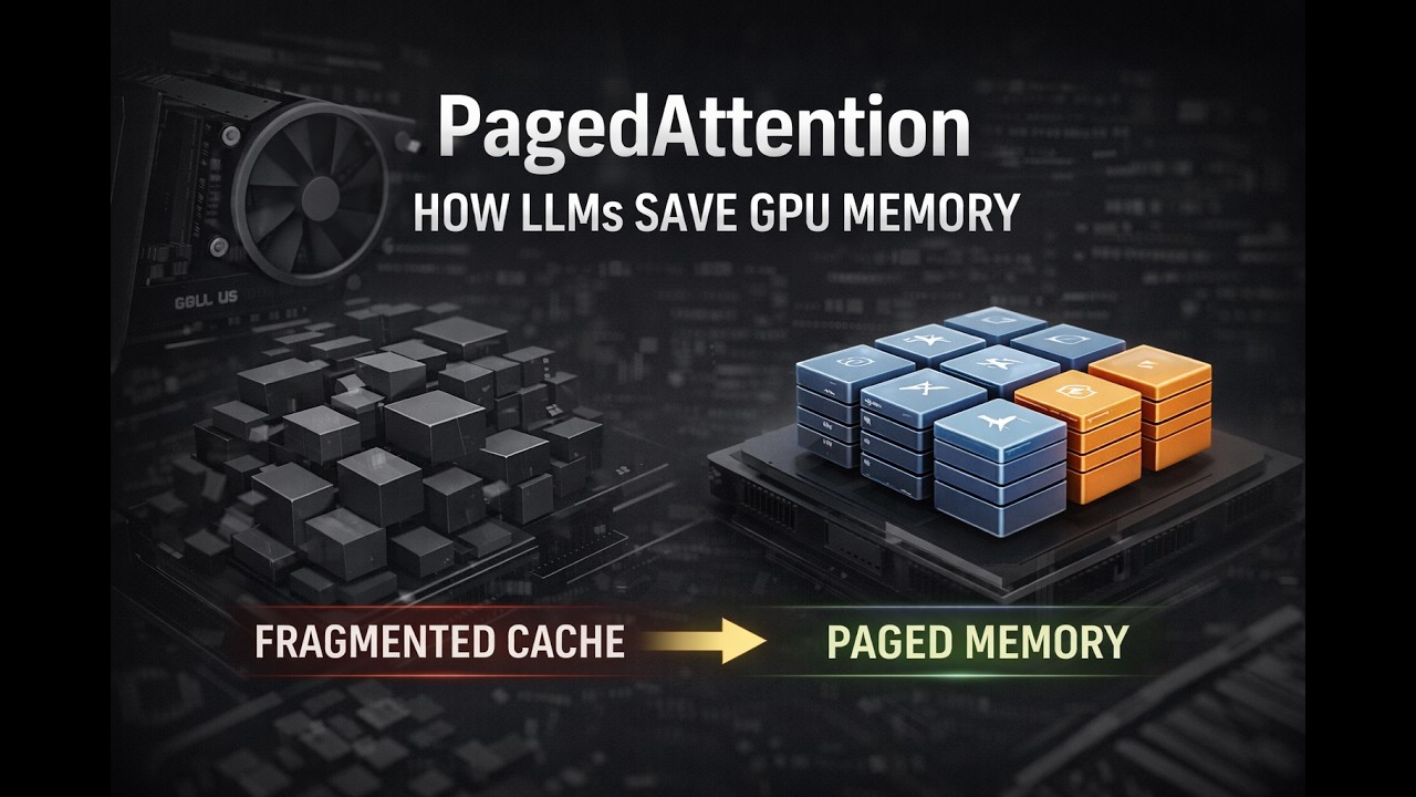 PagedAttention Explained: How LLMs Save GPU Memory