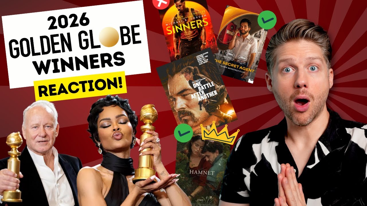 2026 Golden Globes WINNER REACTIONS  |  This Awards Race is INSANE!!