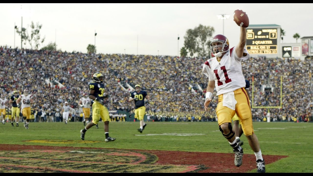2004 Rose Bowl Michigan vs USC No Huddle