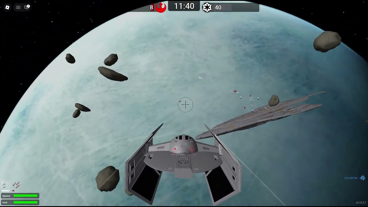 ROBLOX Starwars Space Battle Gameplay Part2