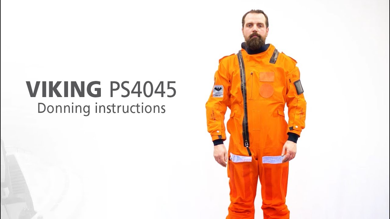 Helicopter Pilot Suit - VIKING YouSafe™ Airman - donning instructions